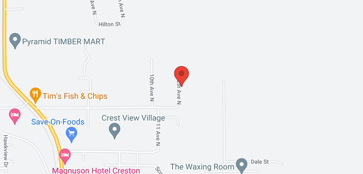 map of 1132 12th Avenue N